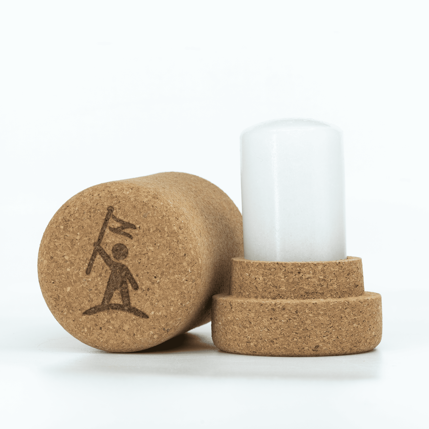 Deodorant Crystal Zero Waste Cork