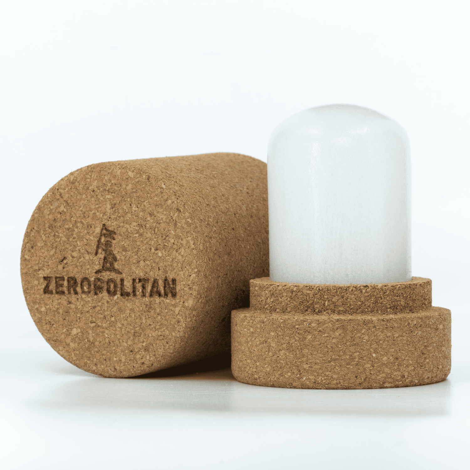 Deodorant Crystal Zero Waste Cork