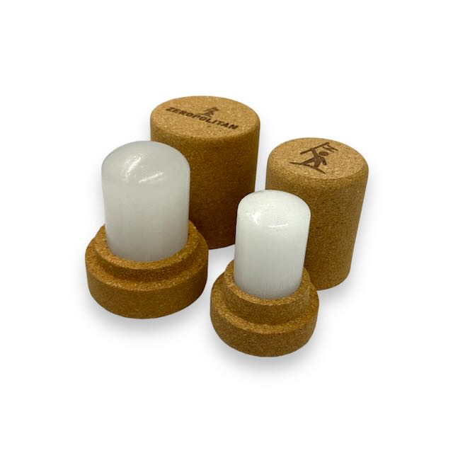 Deodorant Crystal Zero Waste Cork