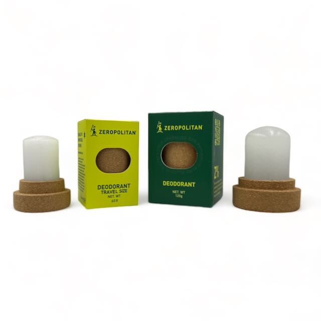 Deodorant Crystal Zero Waste Cork