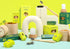 Products Zeropolitan: Bambook Candle, Dental floss refill, toothbrush, crystal zero waste cork deodorant